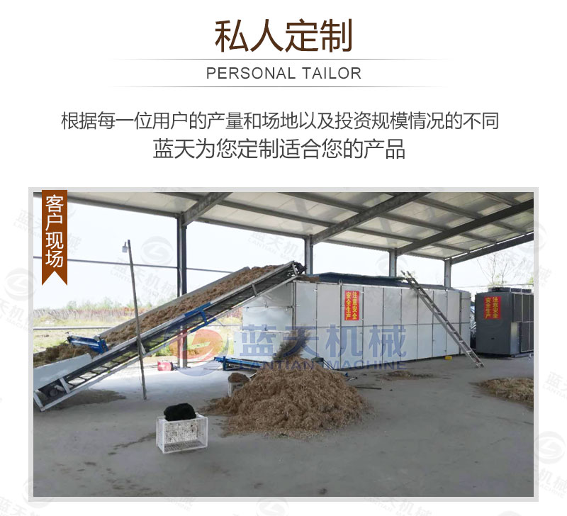 木耳網帶烘干機私人定制